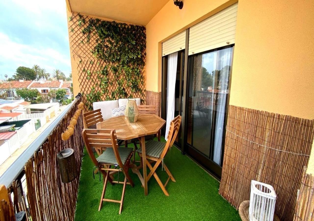 Apartamento "Espuma De Mar" En Primera Linea De Playa De 德尼亚 外观 照片
